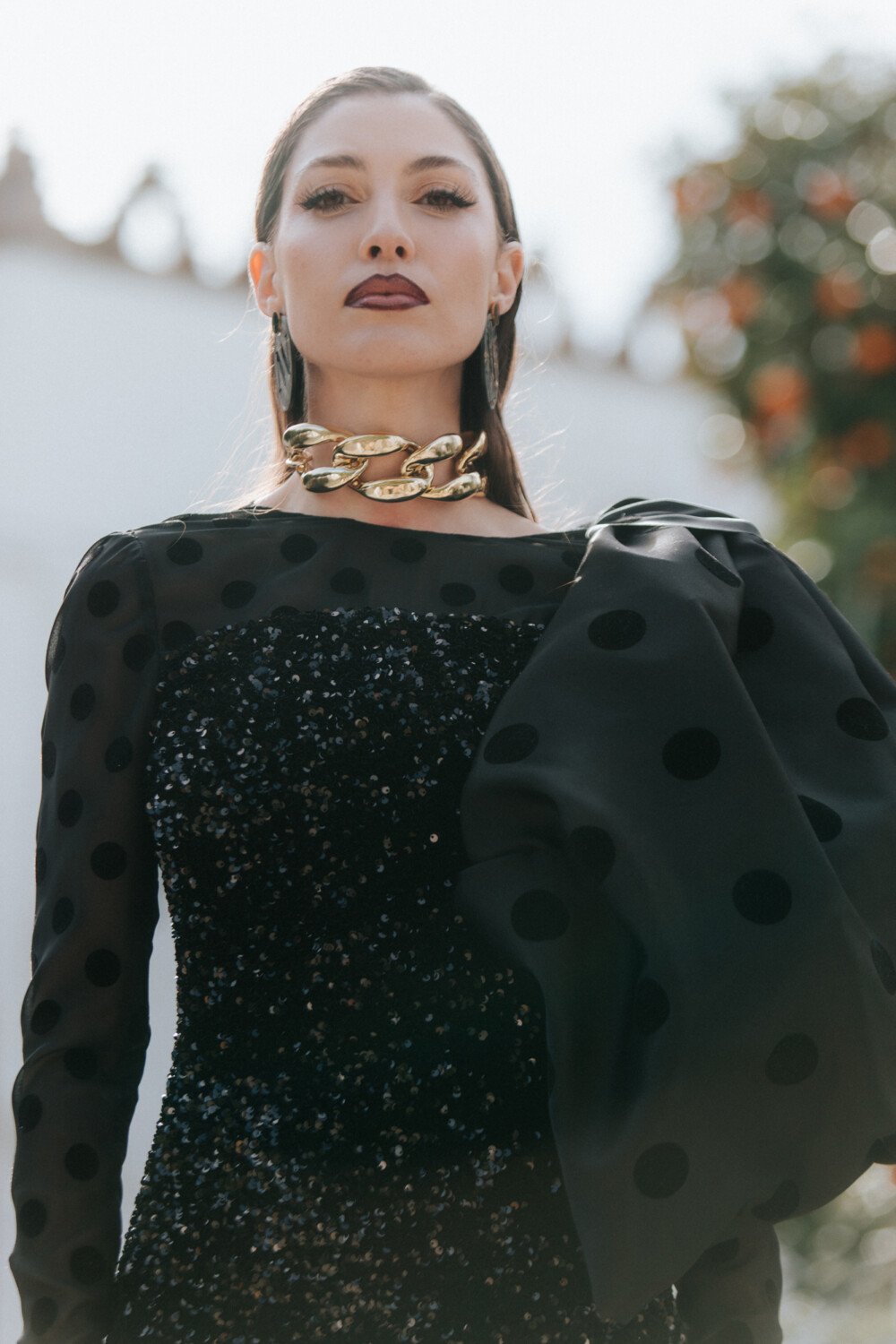 Vestido corto lentejuelas