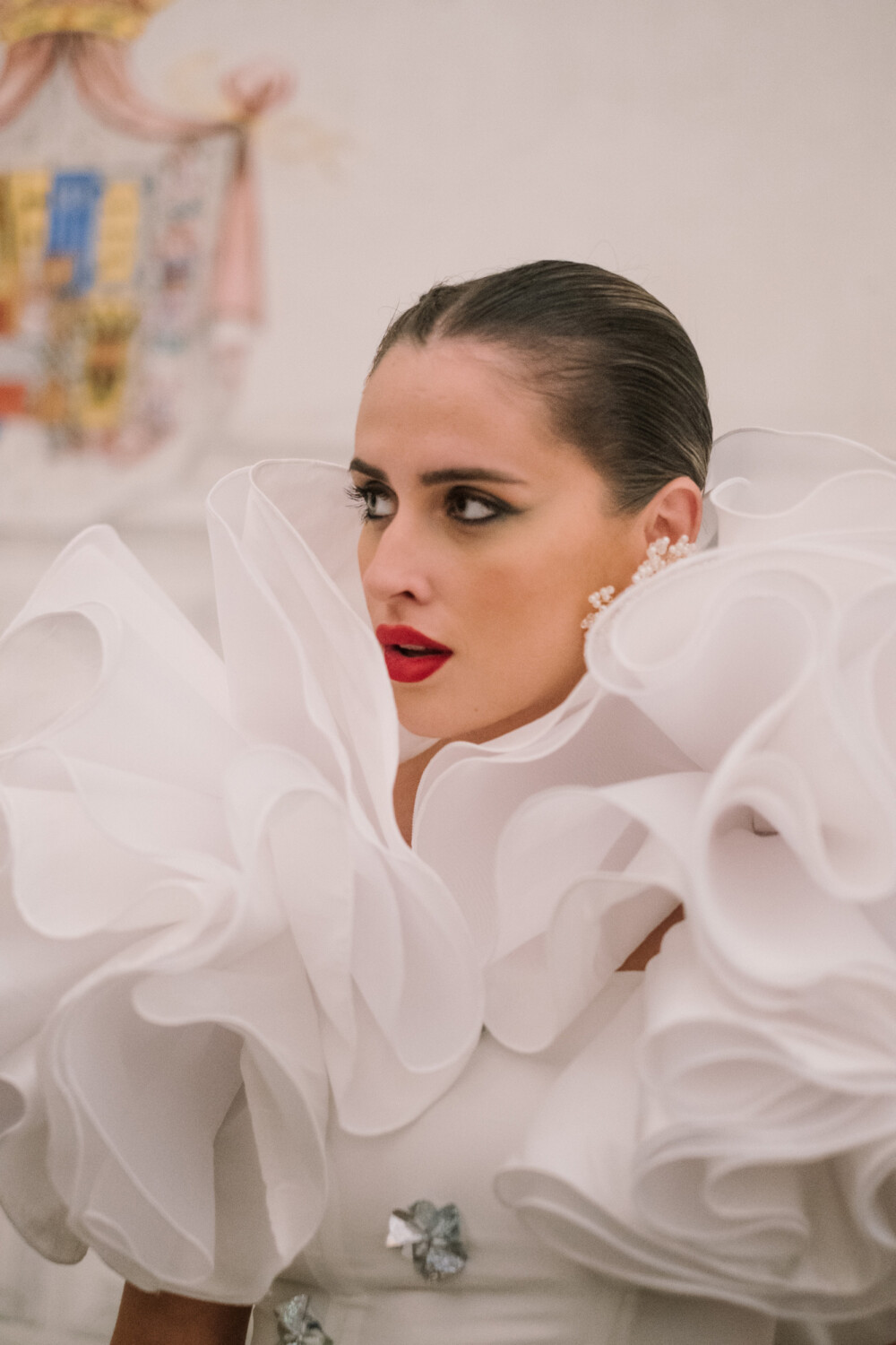 Alternative view of Vestido Mini Maxi Volante